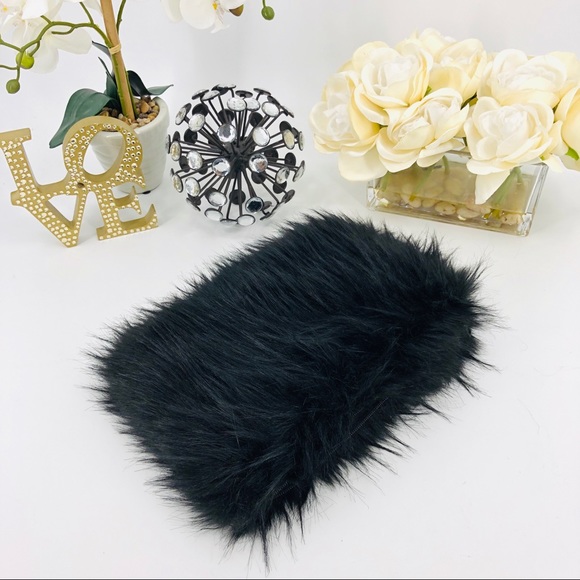 Fur Clutch Bag - Picture 4 of 7